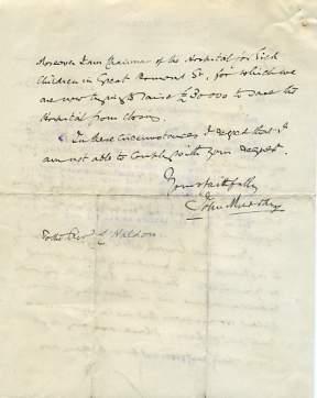 The image shows part of one letter only.