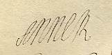 Illustration is of the signature only