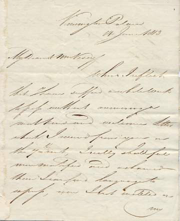 The image is of the first page (not autograph).